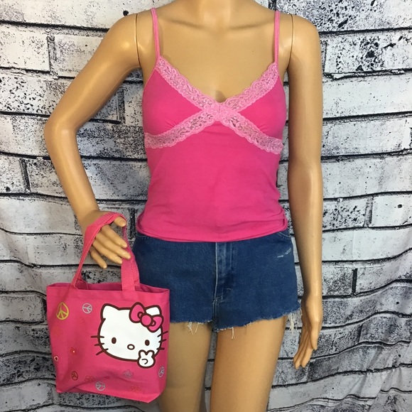 Hello Kitty Handbags - 3 for $15 Hello Kitty Pink Canvas Tote Bag